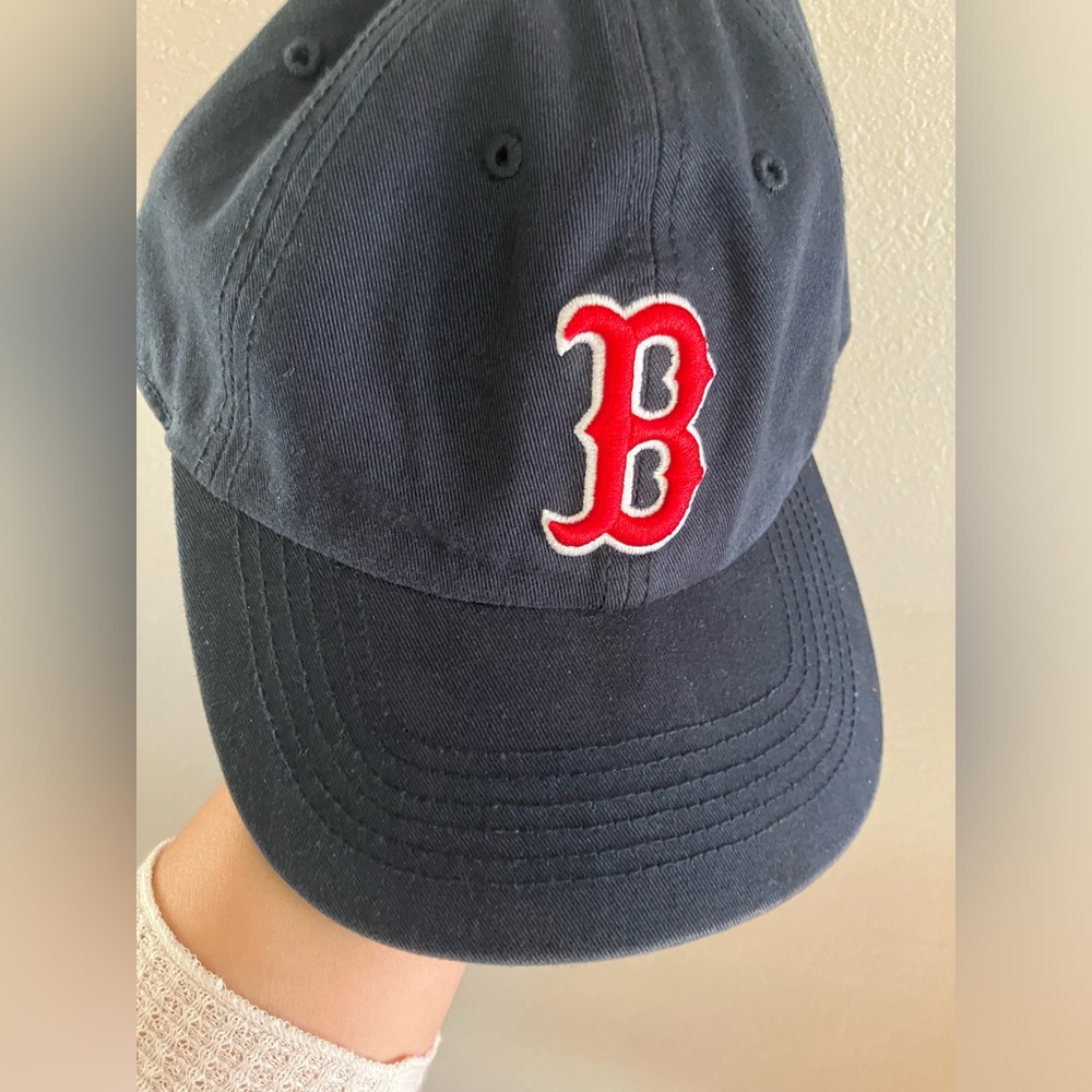 Boston Red Sox Baseball Cap Green under cap